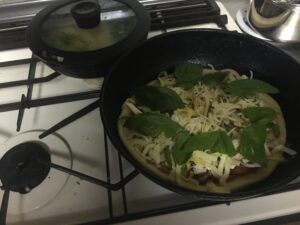 Frying pan Pizza 